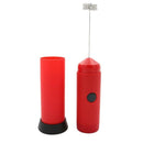 Powerful Double Spring Whisk Electric Milk Frother Kitchen Mixer Hand Milk