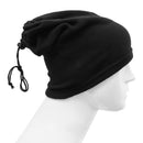 Unisex Polar Fleece Neck Warmer Thermal Snood Scarf Hat Ski Wear