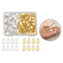 160 Metal Mixed Star Shaped Pendant Charms Jewelry Necklace Making Supplies