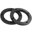 Car 4 Inch Inner Dia Speaker Spacers 4Pcs Black Z6M5