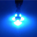 10 X Ultra Bright T10 5 SMD 5050 Ice Blue LED Car Interior Light Wedge Lamp  JR
