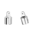 2xMarine Grade 316 Marine Stainless Steel Eye End Cap Bimini Top Fitting 1''