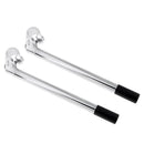 2xUniversal 25.4mm Road Bike Fixie Bicycle Quill Stems Riser Cycling Accessory