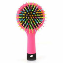 Detangling Hair Brush Rainbow Volume Anti-static Magic Hair Curl Straight M