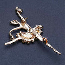 Fashion Rhinestone Flower Brooch Jewelery - Brooch for Wedding Evening Part Y1P4