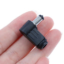 10pc 2.1mm x 5.5mm Male Plug Right Angle L Jack DC Power Tip ConnectorS Ew