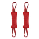 2 Pcs Dog Puppy Training Bite Tug Toys With Handle for Small Dog Tug, Linen