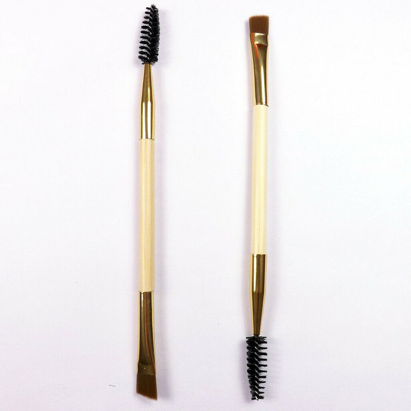 Double End Eyelash Eyebrow Tinting Application Brush Mascara Wands Makeup Tool