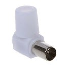 5 pieces 9.5mm connector right angled for antennas TV RF coaxial plug adapt