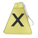 Portable Triangle Water Coffee Tea Bottle Home Outdoor School Car Gym Yellow