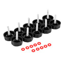 10pcs Fishing Spinning Reel Handle Screw Caps Replacement for Saltwater