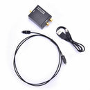 Digital Analog Audio Converter Optical Fiber Toslink Coaxial ATV DAC AmplifSEAU