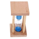 Desktop Wood Frame Glass Hourglass Kid Brush Teeth Sand Timer Gifts Toys