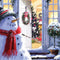 Happy Christmas Double-Sided Printing Garden Flag 7#