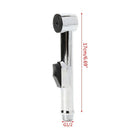 Toilet Handheld Bidet Sprayer Sprayer Abs Polished Chrome Shower Head I2D9