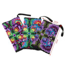 Embroidered Wristlet Bag Ethnic Embroidery Wallet Purse Coin Handbag Presents x1