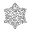 Christmas Snowflake Cutting Dies Stencils DIY Scrapbooking Stamp(6.8cm) A