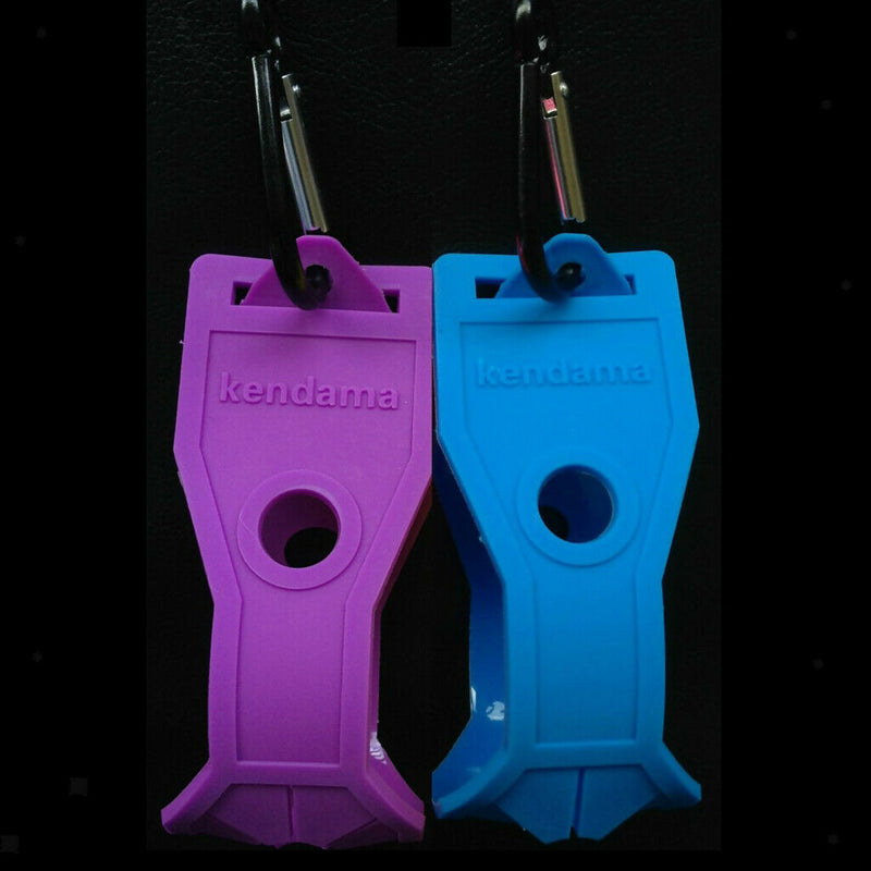 Random One Silicone Plastic Holder Fit for Kendama w/ Carabiner Clip New