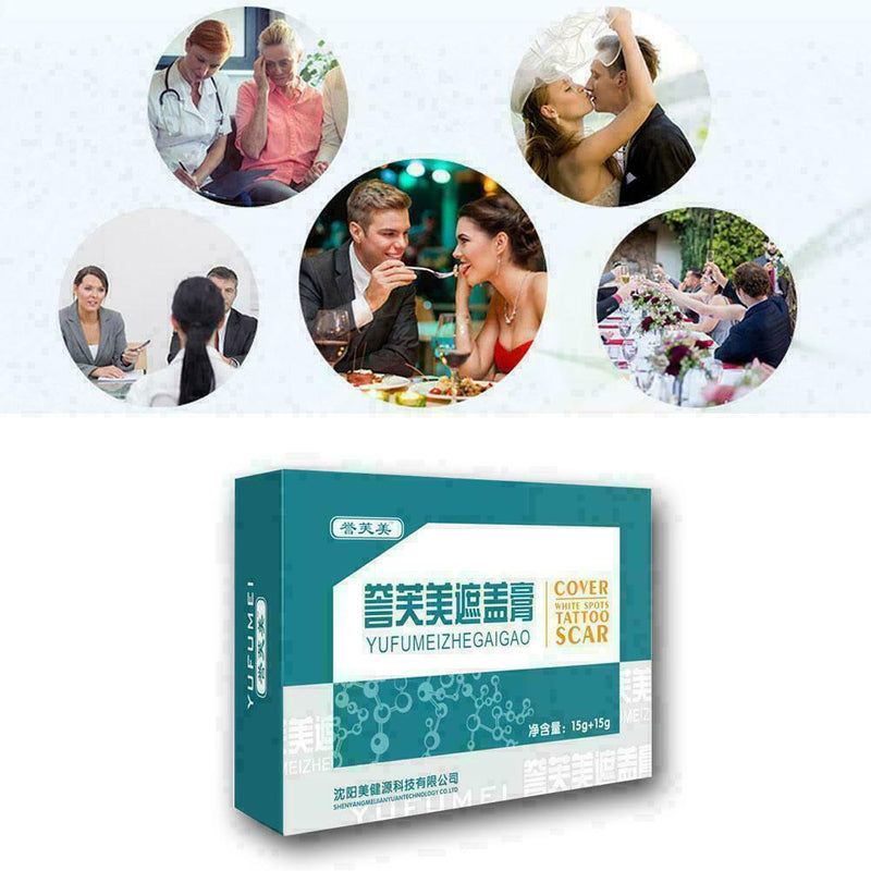 Skin Camouflage Make-Up Concealer for Tattoo, Scar and Birthmark Cover Up N I6D0