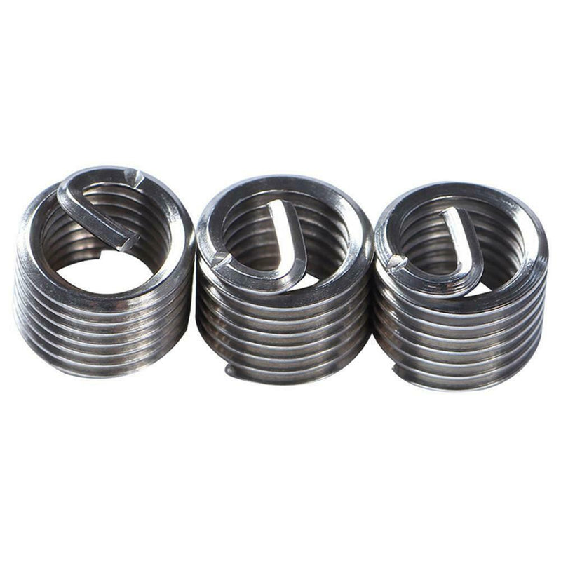 30pcs Steel M5 Thread Repair Insert Threaded Insert Screw Tap Wrench (A) A