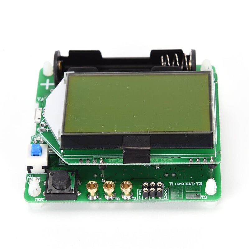 3.7V of inductor-capacitor ESR meter DIY MG328 multifunction transistor teste Gw