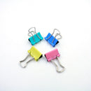 60 PCS Colorful Metal Binder Clips Paper Clip 15mm Office Supplies at Random ~ï¼ˆ