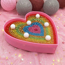 DIY LED Diamond Painting Heart Embroidery Full Special Shaped Drill Light