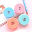 2pcs Creative Pencil Sharpener Capsule Cap Manual Sharpener Student Stationer Ew