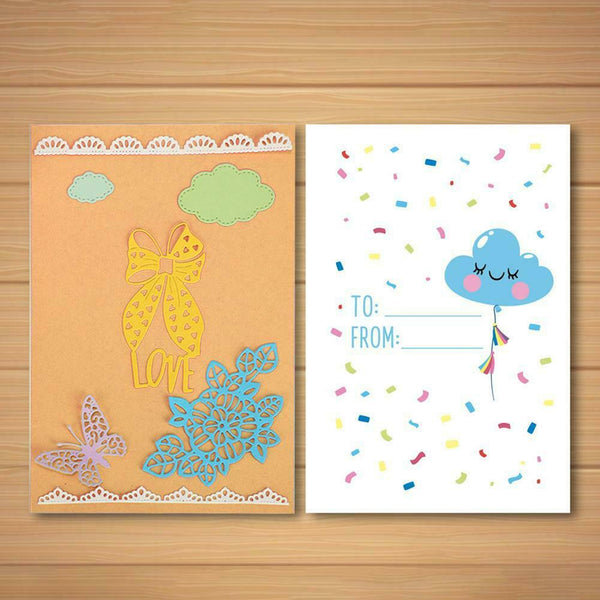 Metal Cutting Dies DIY Scrapbooking Album Paper Cards Craft (Bow MS-1024)