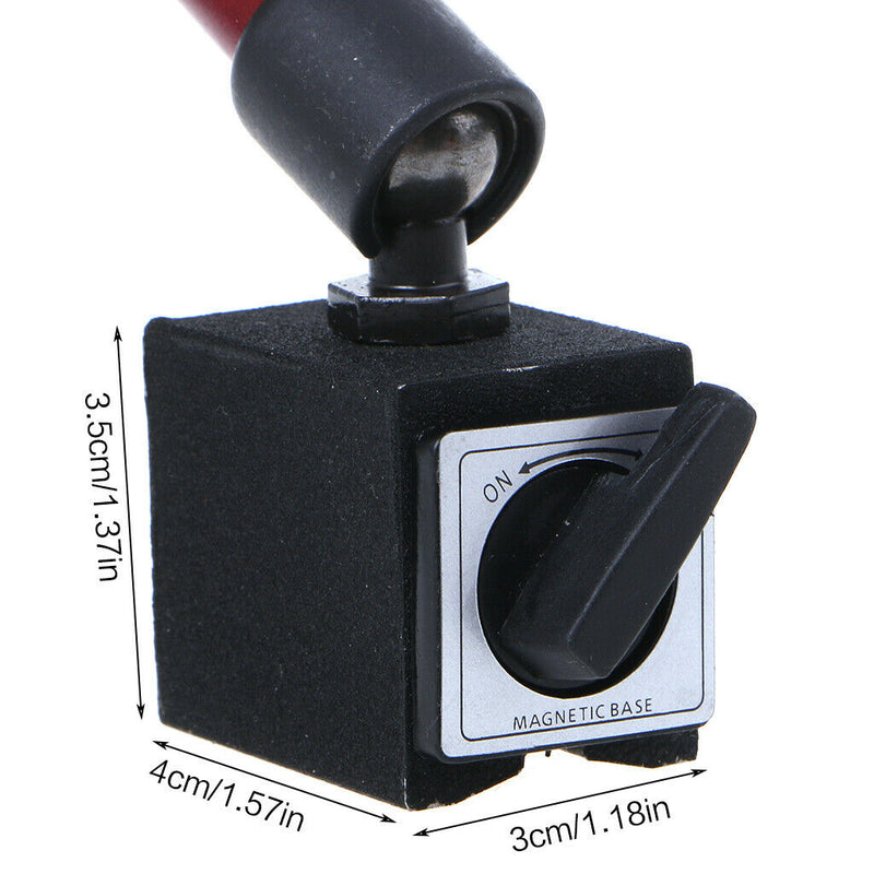 Universal Flexible Magnetic Base Holder Stand For Dial Gauge Test Indicator Tool
