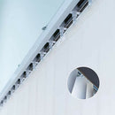 12Pack Vertical Blind Vane Saver Curved Metal Repair Clips Tabs Accessories