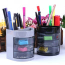 Home Office Plastic Desk Tidy Stationery Pen Organiser Holder +4 Drawer