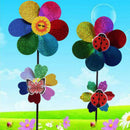 1Pc Colorful Sequins Windmill Wind Spinner Home Garden Yard Decoration Kids TME
