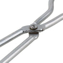 Stainless Steel 35cm Length Crucible Tongs Dish Holder Jewelry Pliers for J X8R5