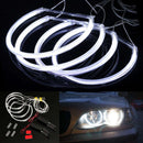 4x Ccfl Angel Eye Halo Led Ring Light White Non-Projector for Bmw E46 3 Ser A2Y5