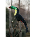 Artificial Xmas Feather Birds Toucan Tree Decorations Craft Ornaments