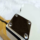 Fender Chrome Neck Joint Plate With 4 Screws for Electric/Bass Guitar Strat Tele