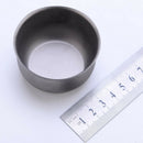 Outdoor Wine Glasses Titanium Water Mug Cup Camping Pot Cooking Picnic Roun H6E7