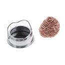 1pcs wire with stand set welding solder iron tip cleaner cleaning steelSR BX