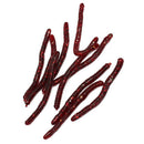10 Pcs 8cm Long Soft Silicone Worm Shape Fish Baits Lures red Wine