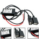 DC-DC 12/24/36/V to 5V Module Double Dual USB Output Power Adapter Conve JEO