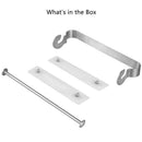 Adhesive Paper Towel Holder Under Cabinet,304 Stainless Steel Paper Towel H
