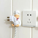 Cook Design New Storage Shelf Holder Power Plug Holders Rack Socket Wall Mo