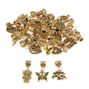 40Pcs Asosrted Loose Beads Charms Pendants For DIY Jewelry Making Findings