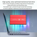 YD5 Aluminum 2.5 Hard Drive Case SATA to USB 3.0 HDD SSD Enclosure (Red)