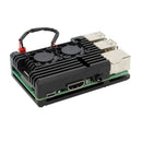For Raspberry Pi 3B Aluminum Alloy Case, for Raspberry Pi Metal Case with D