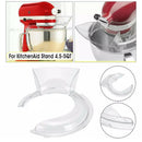 Clear Pouring Shield 4.5-5QT Bowl Pouring Shield Tilt Head fits For Kitchen Aid