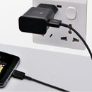 Mobile Phone Fast Charger US Plug Wall Adapter with Quick Charging Cable