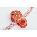 Arborist Rock Climbing Tree Caving 8-12mm Rope Grab Protect Belay Pulley Orange