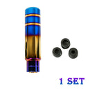 Aluminum Burnt Blue Universal Car SUV Gear Shift Knob Shifter Lever Head -13CM